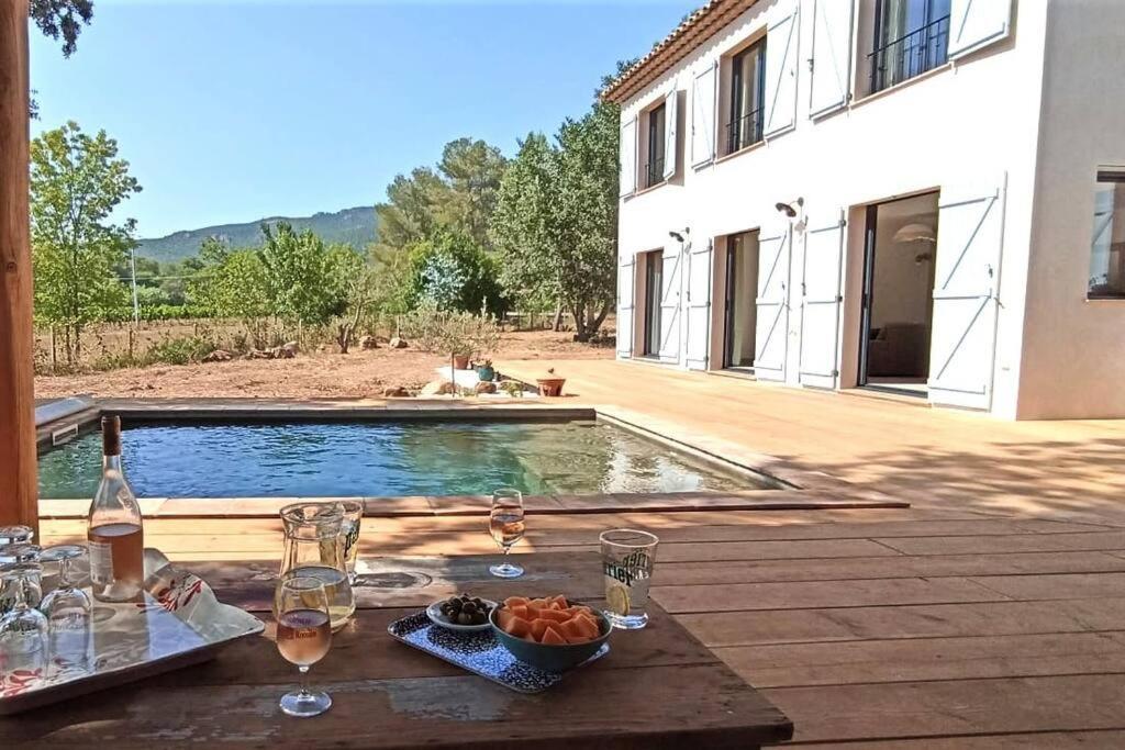Superbe Villa Cadre Campagne Roquebrune-sur Argens Zewnętrze zdjęcie